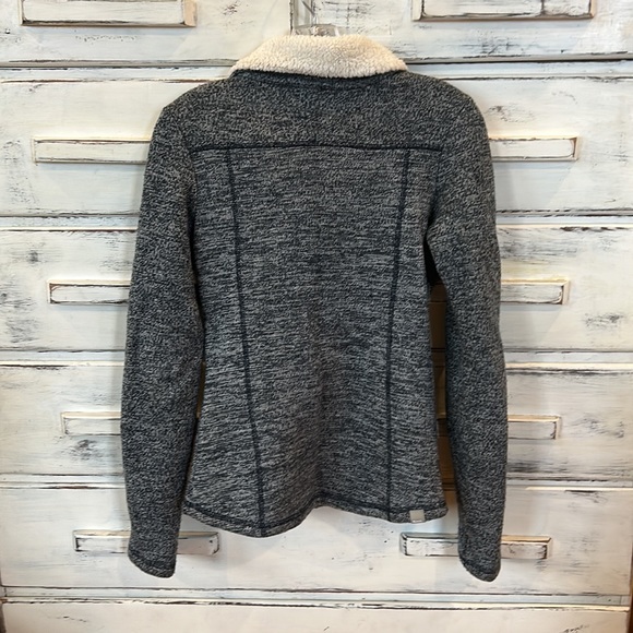 Bench super soft sherpa lined zip front jacket coat Womens S  EUC - Picture 8 of 11